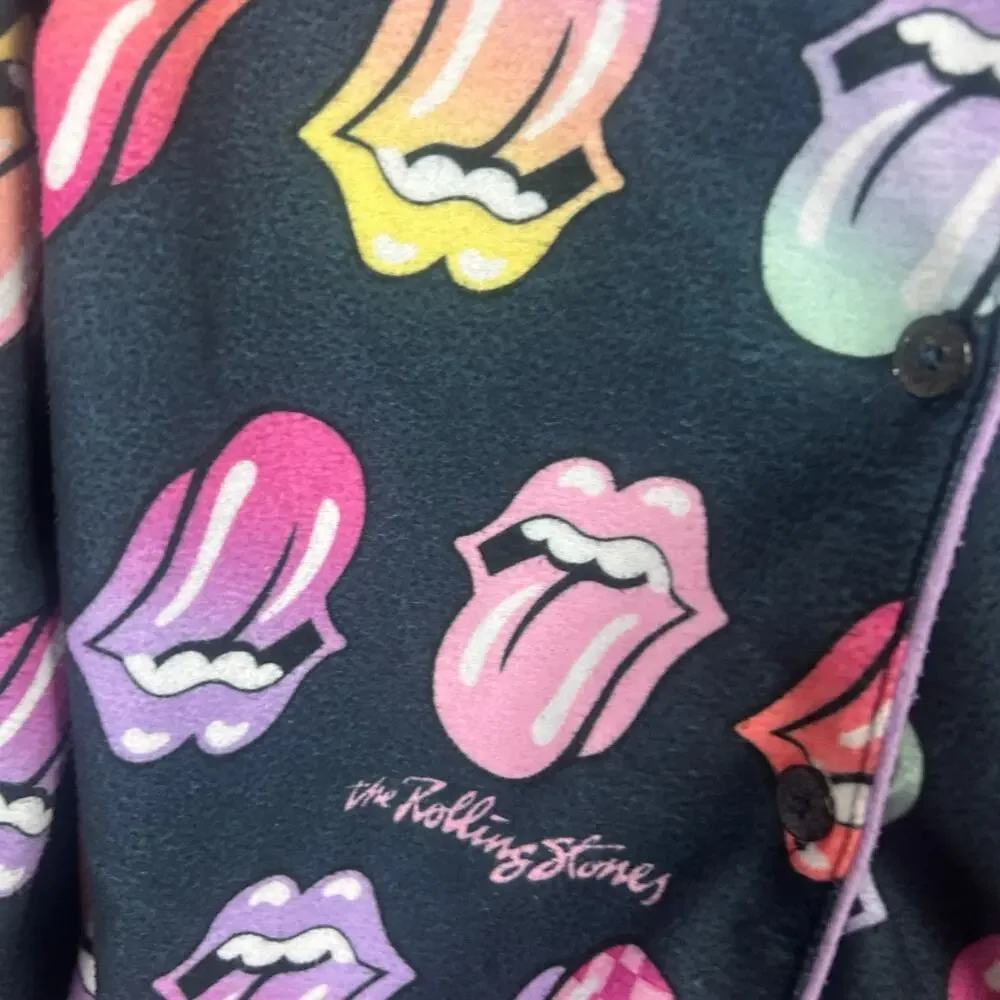 The Rolling Stones Girls Pajama Set size 7/8